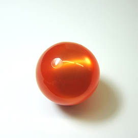 Polaris-Perle glanz 8mm orange